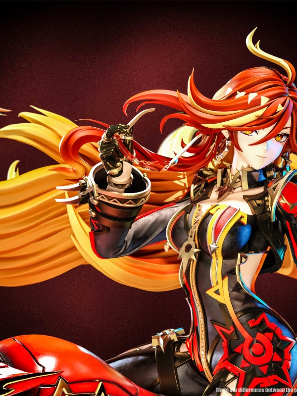 Fifteen Studio Genshin Impact Pyro Archon Mavuika Hot Sexy Statue